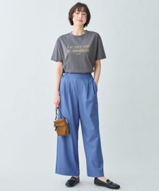 ANY アソートロゴラウンドヘムTシャツ