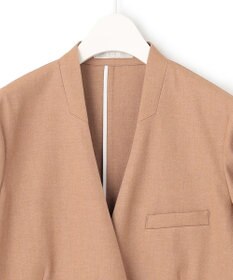 ICB 【セットアップ対応・洗える】 LooseWeave ノーカラージャケット