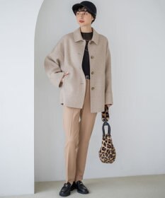 23区 L 【VERY掲載】MANTECOPure リバー ステンカラーコート