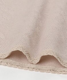 Wing カップ付きインナー 綿100％(身生地) さらっと快適 【綿100％ メッシュタイプ】 ブラトップ 3分袖 半袖 EL6385 ウイング／ワコール