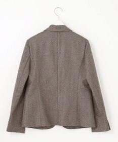 J.PRESS LADIES 【セットアップ対応】ウールストレッチツイード テーラード ジャケット