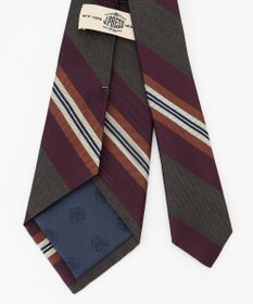J.PRESS MEN スパンシルク レジメンタル柄ネクタイ