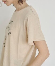 WEGO 【ANGIE VINTAGE】スラブ天竺ロゴプリントTシャツ