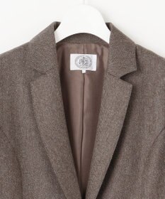 J.PRESS LADIES 【セットアップ対応】ウールストレッチツイード テーラード ジャケット