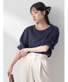 earth music&ecology タックスリーブプルオーバー