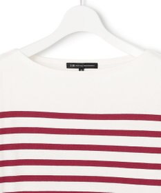 23区 L 【洗える】BUGIS シングルジャージー ボーダー カットソー