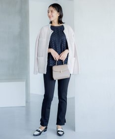 組曲 ツイードニット ジャケット