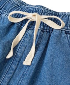 Green Parks ライトデニムイージーバギーパンツ