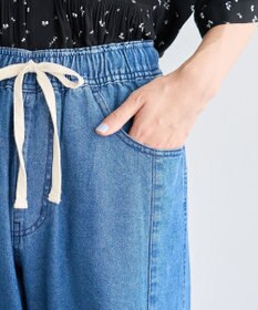 Green Parks ライトデニムイージーバギーパンツ