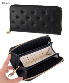 tsumori chisato CARRY ぷちネコ ラウンドファスナー長財布