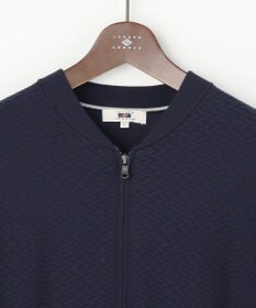 JOSEPH ABBOUD 【サステイナブル・オーガニックコットン使用】オーガニッククールニットジップ カーディガン