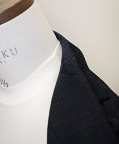 GOTAIRIKU クルーネック以上 モックネック未満【ジャケット専用】カバーネック ドレスTシャツ