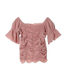 earth music&ecology カットシャーリングプルオーバー