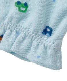 MIKI HOUSE HOT BISCUITS スムース素材総柄ミトン