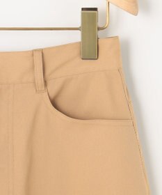 組曲 【ストレッチ・イージーケア】ハイウエストチノ スカート