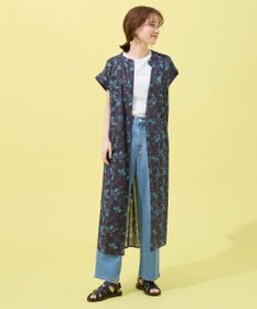 ANY 【手洗い可能】レトロギャザーワンピース