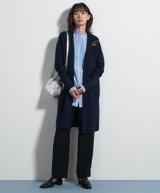 ICB L 【WEB限定カラーあり・洗える】 ライトダブルクロス ストレートパンツ