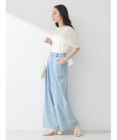 earth music&ecology ５分袖シアーインナー