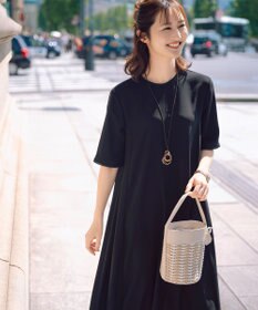 VERY掲載】ストレッチジョーゼット フレアワンピース / 23区