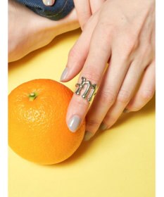 AMERICAN HOLIC イニシャルリングＳＬＶ