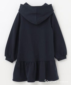 ANY KIDS 【しろたん×anyFAM】しろたんポシェットフードワンピース