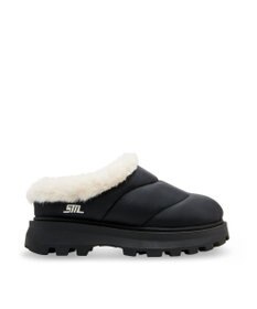 STEVE MADDEN FIRE PLACE 厚底キルティングファーシューズ