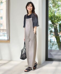 ANY チュールコンビパフスリーブプルオーバー