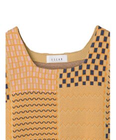 Green Parks ■ＥＳＣＡＲ　ダブルジャカードニットタンク