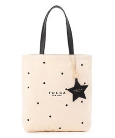 TOCCA 【chayさん着用】【WEB＆一部店舗限定・A4サイズ対応】LUCKY TWINKLE CANVASTOTE キャンバストートバッグ