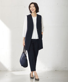 J.PRESS LADIES T/Rアルガンシルク ジレ