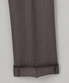 GOTAIRIKU 【ZEGNA/ゼニア】ISLANDFLEECE/アイランドフリース 3ピーススーツ（ブラウン×格子）