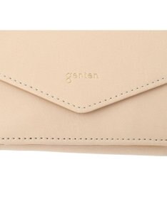 genten ピア ボックス3つ折り財布