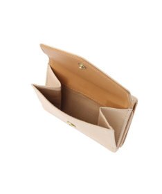 genten ピア ボックス3つ折り財布