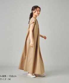 Chacott タックフレアワンピース