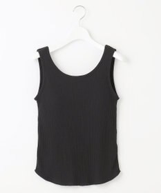 Feroux カップ付きリブ タンクトップ