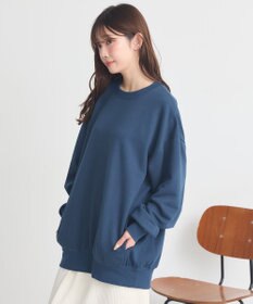 earth music&ecology サイドリブロゴスウェット