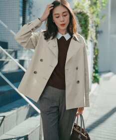 23区 【WEB&一部店舗限定】バイカラーデザイン 2WAY ニット