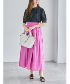 Te chichi パターンアソート5分袖ボウタイブラウス