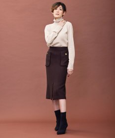 BEIGE， ENSIS / ハイネックニット