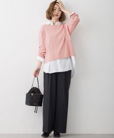 23区 L 【WEB＆一部店舗限定カラーあり/滝沢眞規子さん着用】クリスタルホットフィット ニット