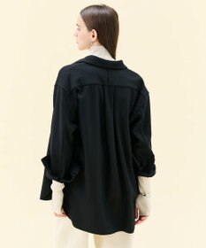 BEIGE， MONTAIGNE / ウールオーバーサイズシャツ