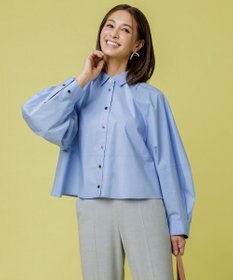 UNFILO コットンブロード フォルムシャツ