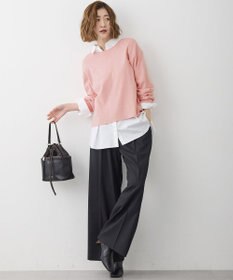 23区 L 【WEB＆一部店舗限定カラーあり/滝沢眞規子さん着用】クリスタルホットフィット ニット