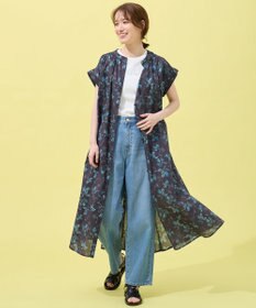 ANY 【手洗い可能】レトロギャザーワンピース