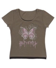 WEGO レイヤードドッキンググラフィックT