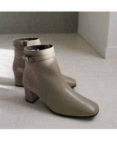 Pointer 本革スエードコンビショートブーツ