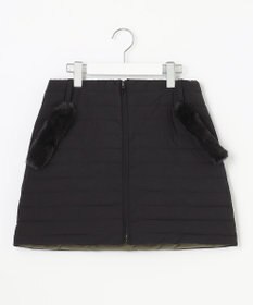 23区GOLF 【WOMEN】【洗える】ナイロンタフタファイバーボール リバーシブル 防寒 スカート