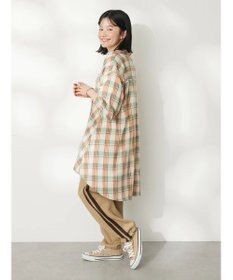 CRAFT STANDARD BOUTIQUE チェックフィッシュテールチュニック