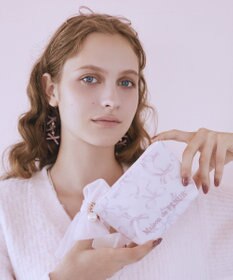 Maison de FLEUR ピンクマニアポーチ