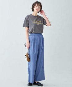 ANY アソートロゴラウンドヘムTシャツ